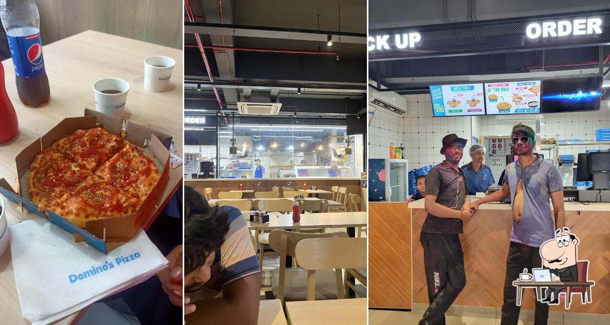 Check out how Domino's Pizza Sant Nagar, Saharsa looks inside