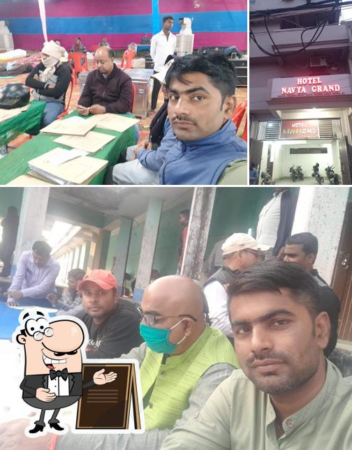 The exterior of Hotel Navya Grand