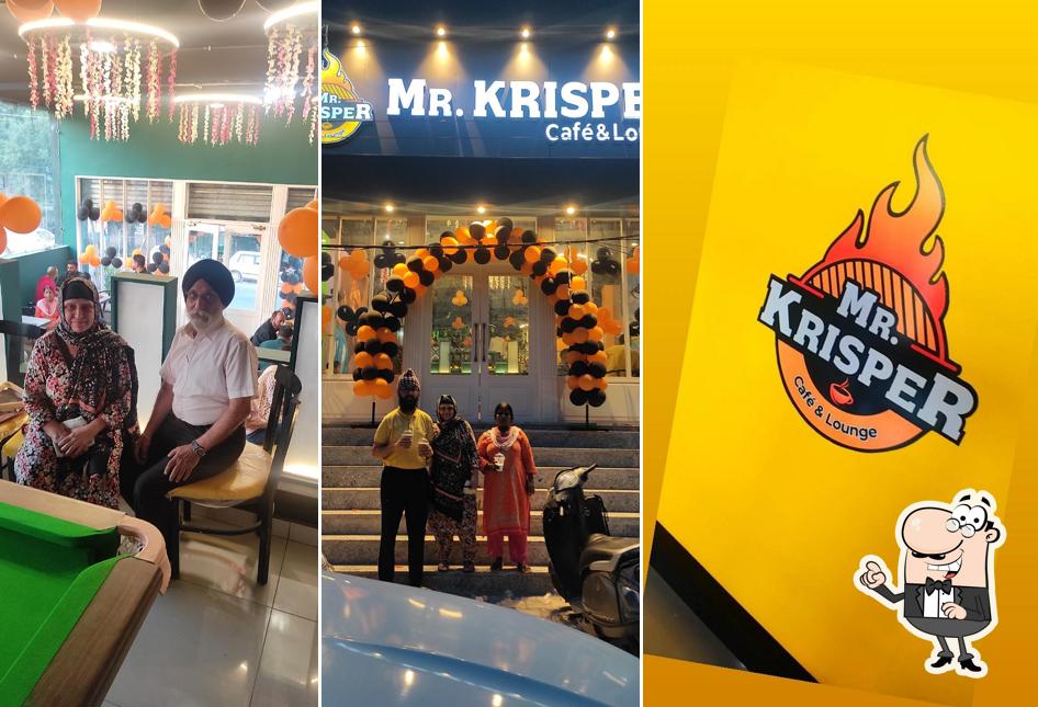 The exterior of Mr. Krisper Café & Lounge Mahilpur