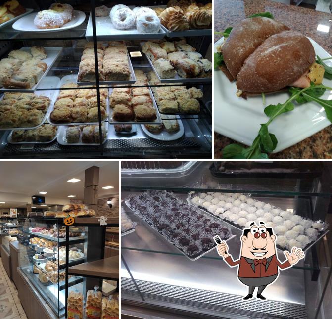 Comida em Panificadora e Confeitaria Casa Andina