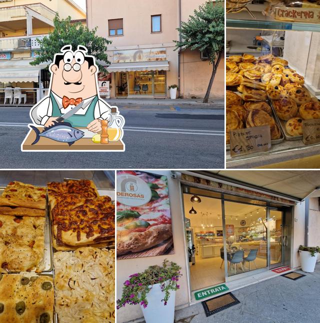 Salmone grigliato al Panificio Derosas Srl