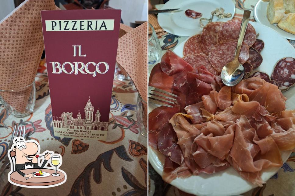 Platti al Pizzeria il Borgo