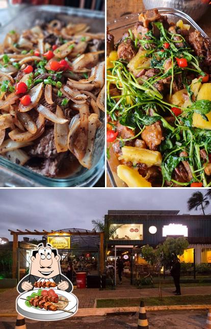 Entre diversos coisas, comida e exterior podem ser encontrados no Praça da 7 Gourmet
