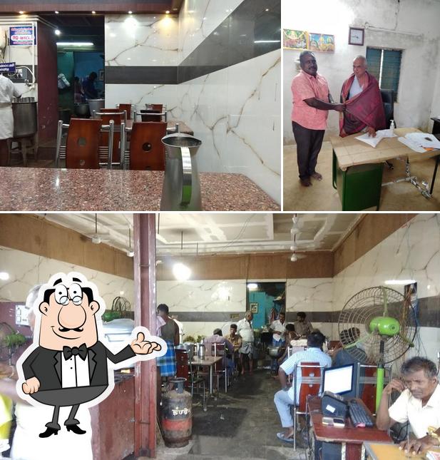 The image of SMT Vegetarian Restaurant’s interior and exterior
