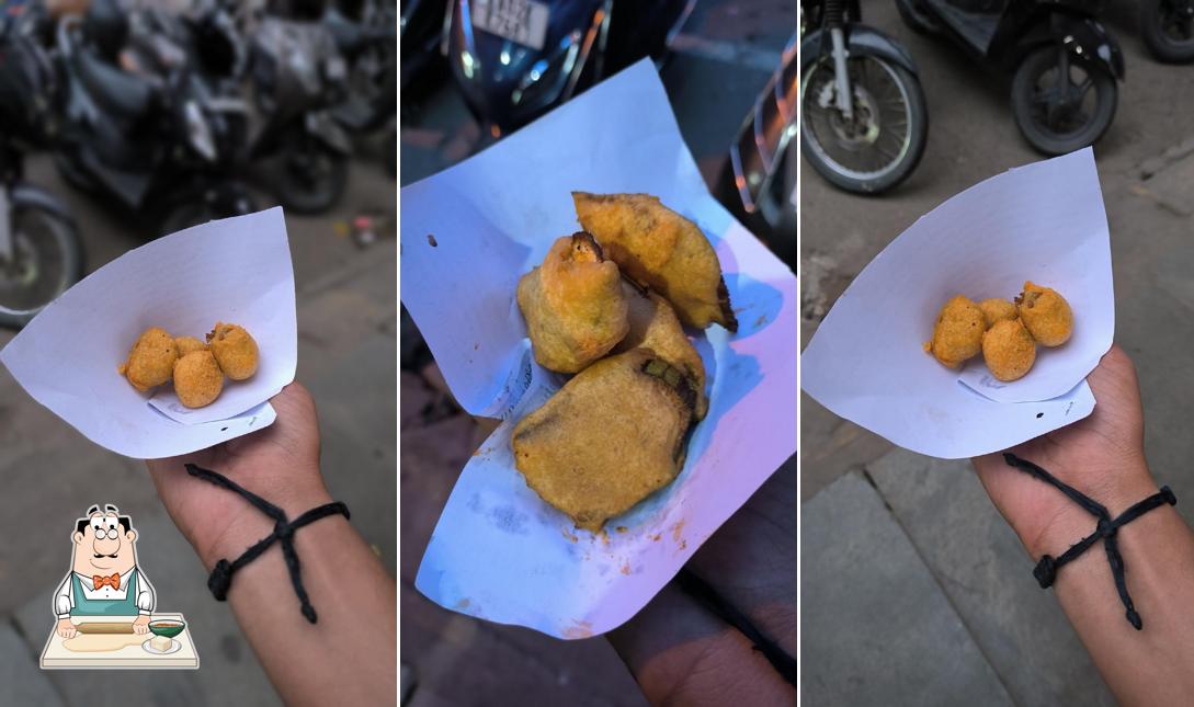 Samosa at SRI GURURAJA KHARA STALL INDRANI BAI N