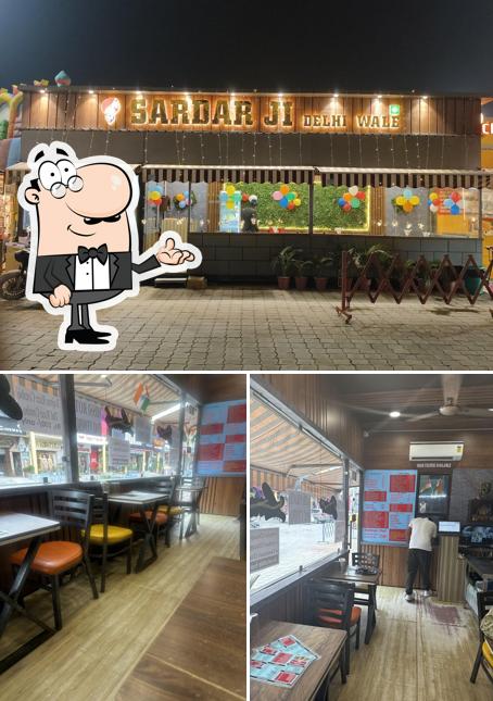 Check out the photo displaying interior and exterior at Sardaar ji delhi wale