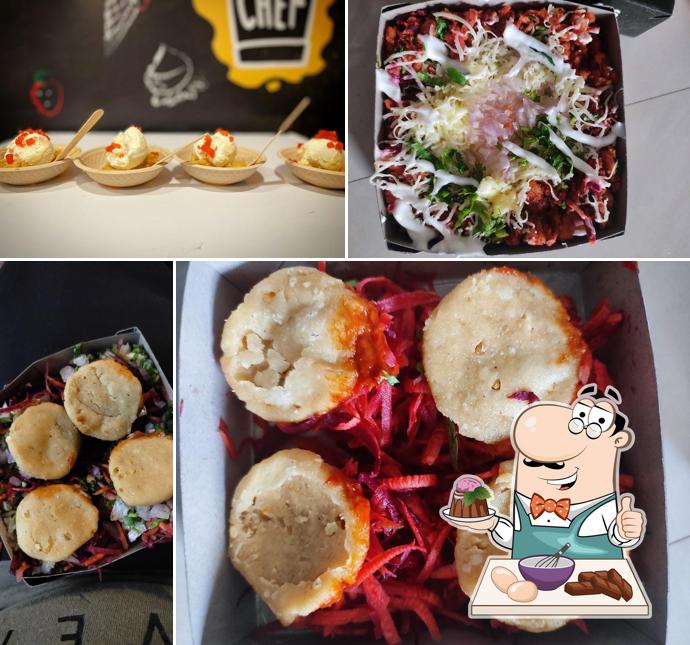 South Indian Burger - Thattu Vadai Set serves a variety of desserts
