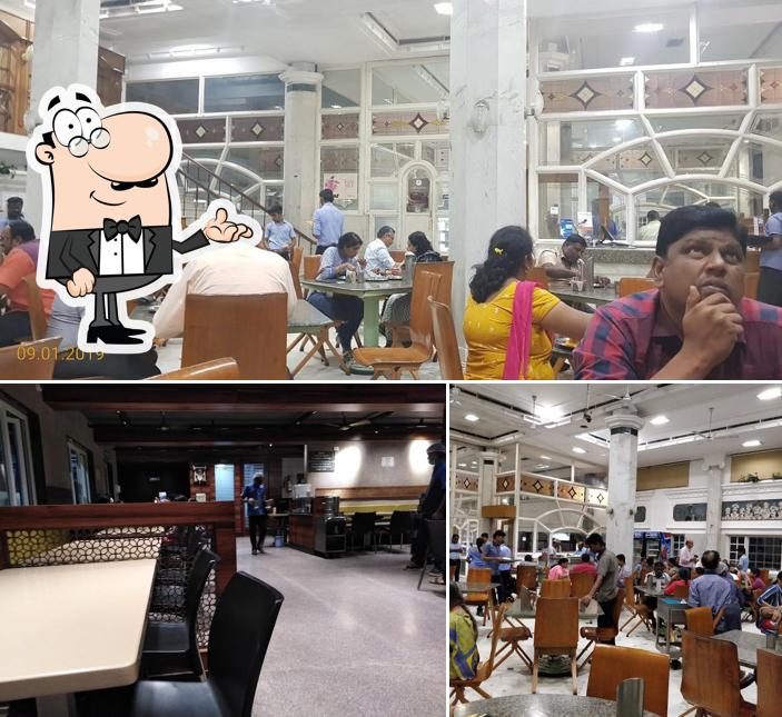 The interior of Annapoorna - Arts College Road Branch