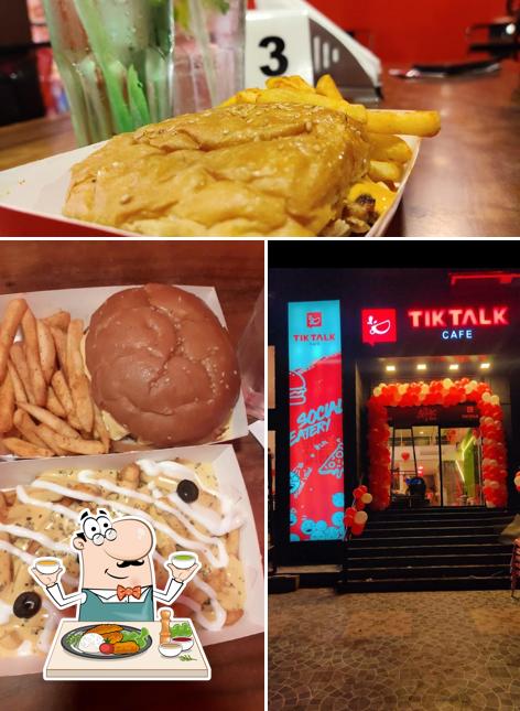 Food at TikTalk Cafe