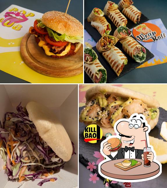 Hamburger al UFO Ghost Kitchen