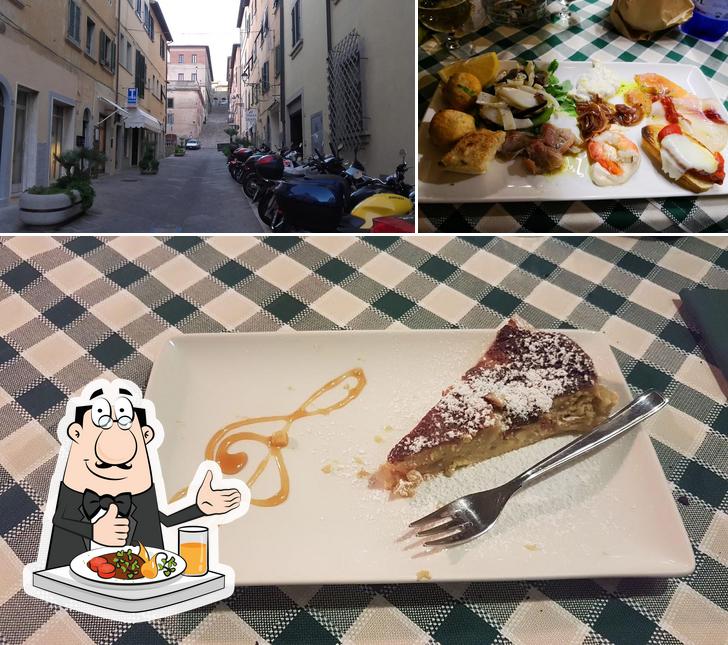 Dai un’occhiata alla immagine che presenta la cibo e esterno di Trattoria e pizzeria Da Zucchetta