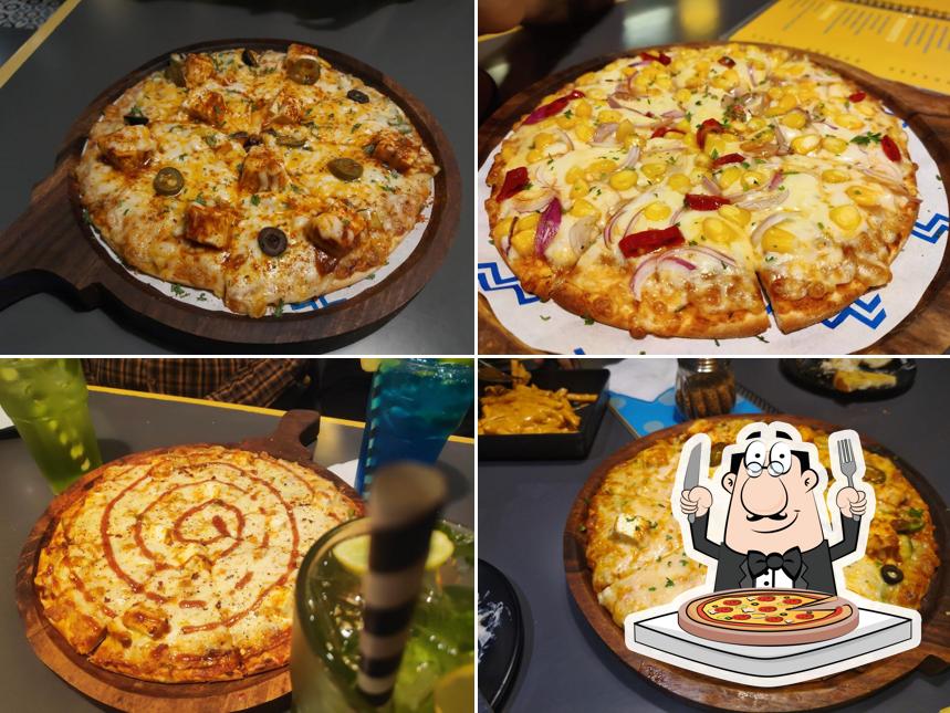 At Crazy Cheesy Cafe- Salunkhe Vihar, you can order pizza