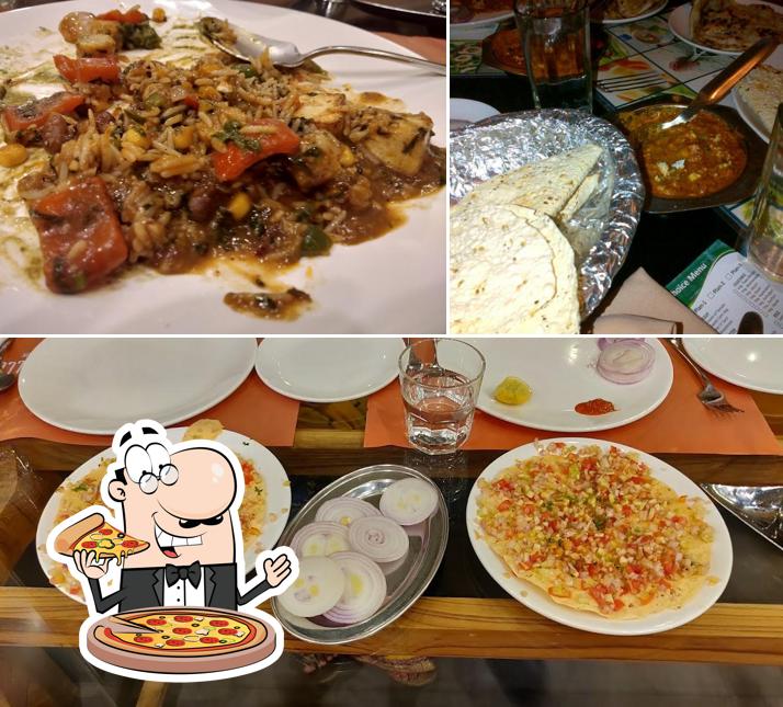 At Epicurean Alley, you can try pizza
