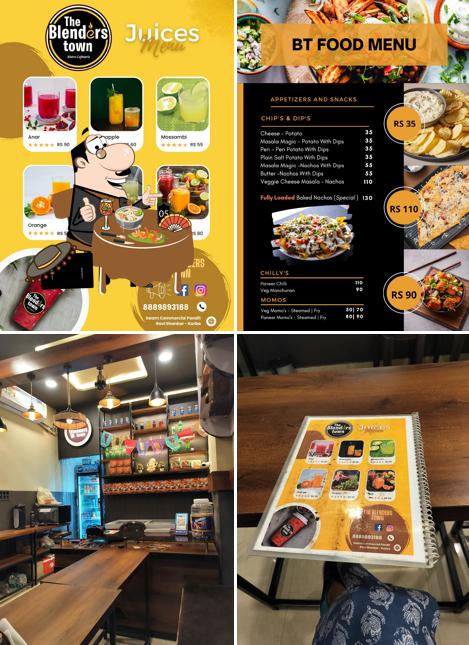 Food at The Blenders Town