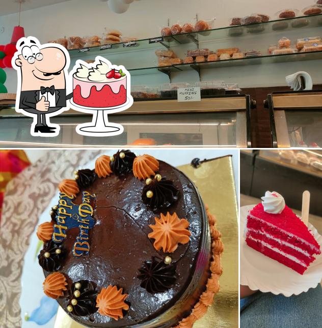 Red velvet cake at Icy Spicy