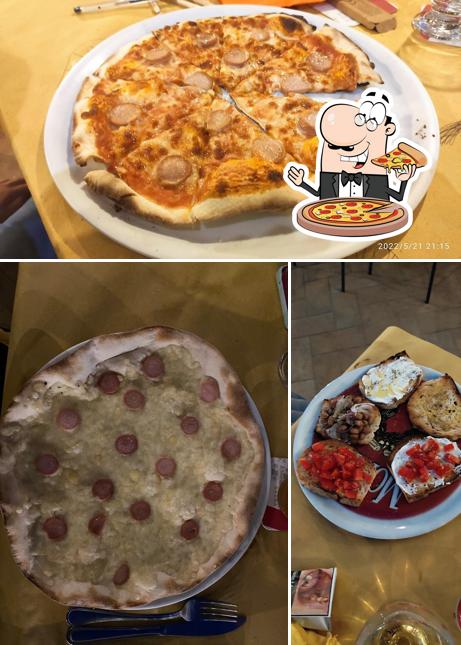 Scegli tra le molte varianti di pizza