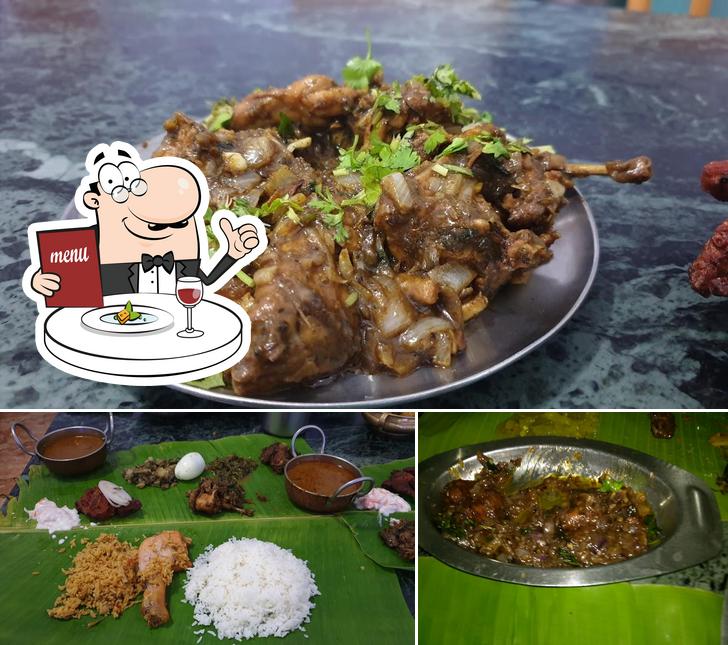 Food at amma mess chettinad family restaurent