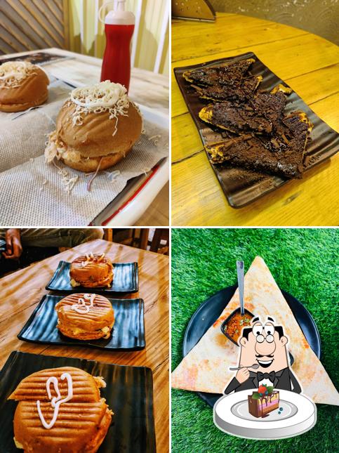 Chocolate cake at Cafe One 2 ka 4