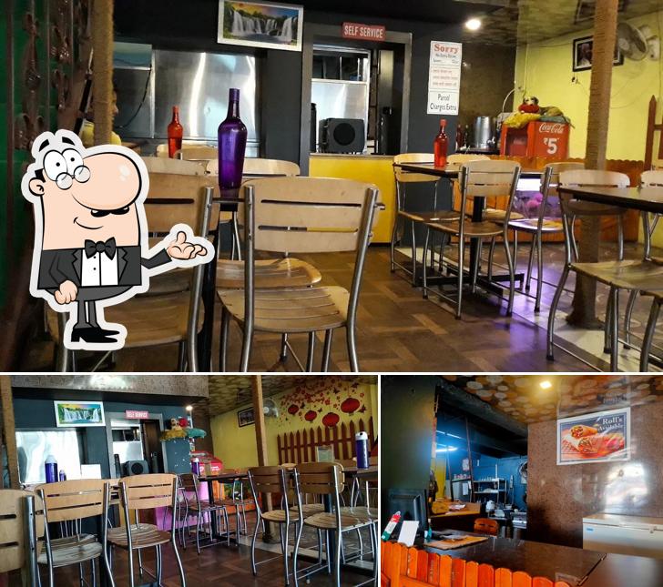 The interior of CAFE CNM
