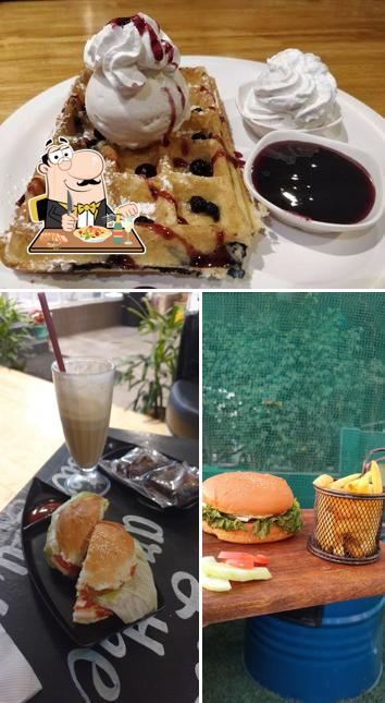 Food at D'Dose Caffé