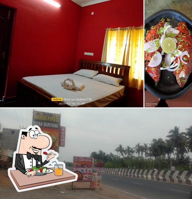 Food at HOTEL SARVIKHA Biriyani Palace