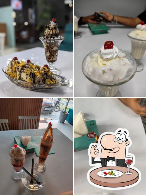 Ice cream at Kiwi happiness lounge Roko ice creams