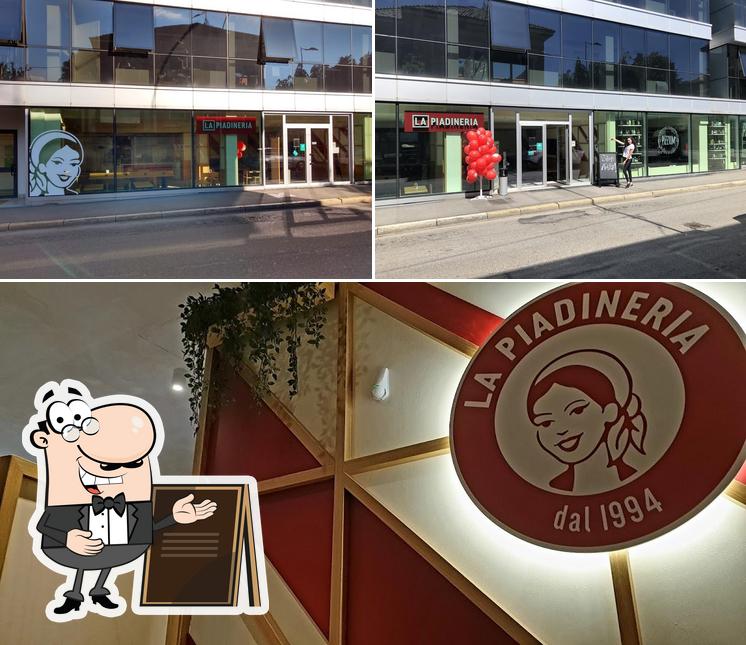 Gli esterni di La Piadineria