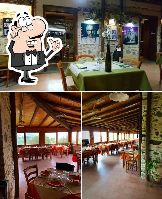 Gli interni di La Radice Osteria