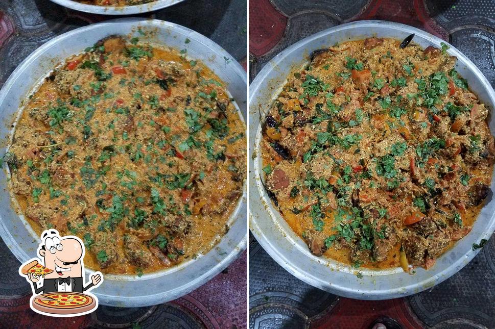 Try out pizza at Magic Masala