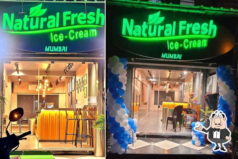 The interior of Natural Fresh Ice Cream