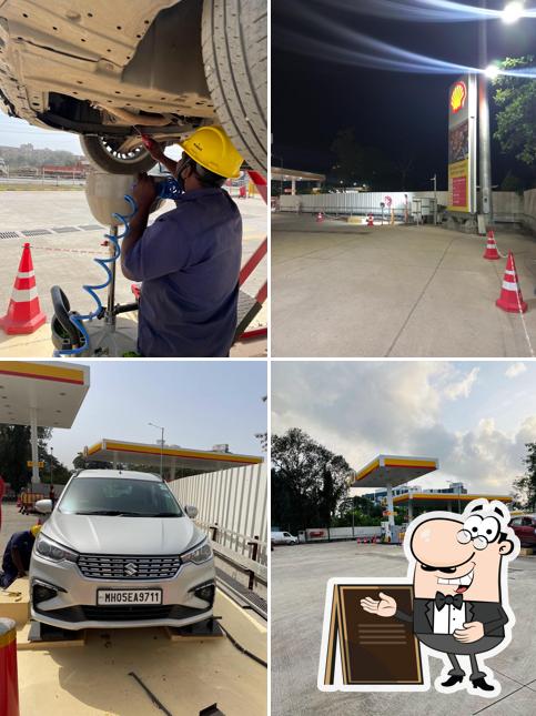 Check out how Shell Petrol Pump Station looks outside