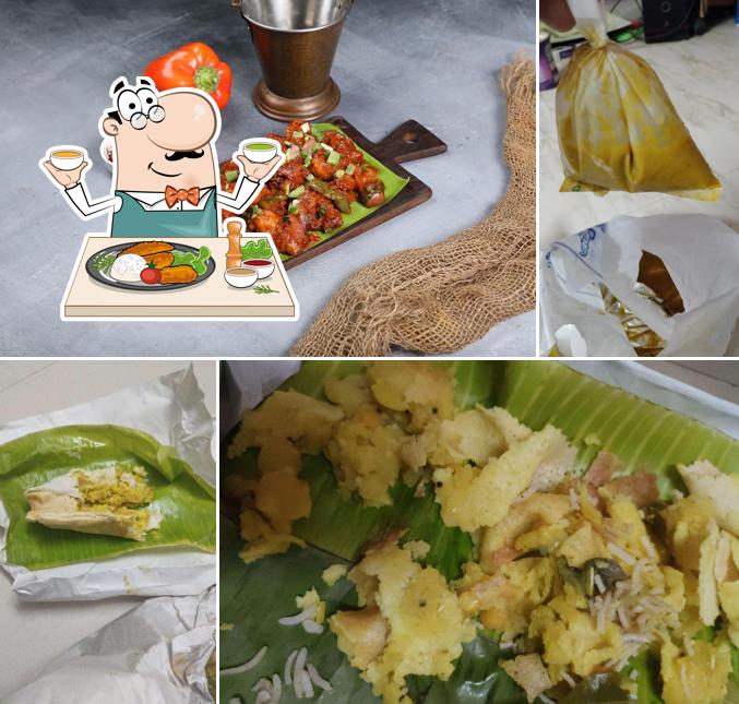 Fried calamari at Sri Krishna Bhavan (Pure Veg)