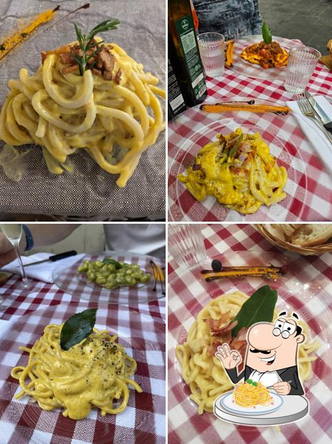 Spaghetti alla carbonara al Trattoria da Chef Enrico