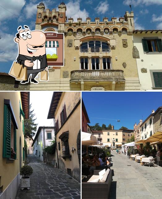 Gli esterni di Vecchia Posta bistrot
