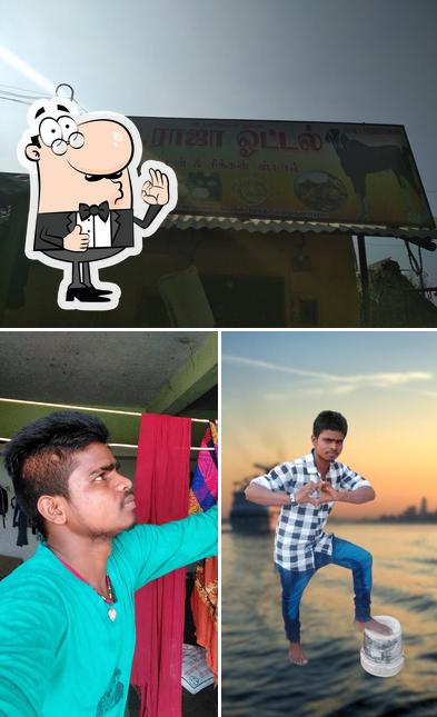 Look at this picture of Vg raja hotel