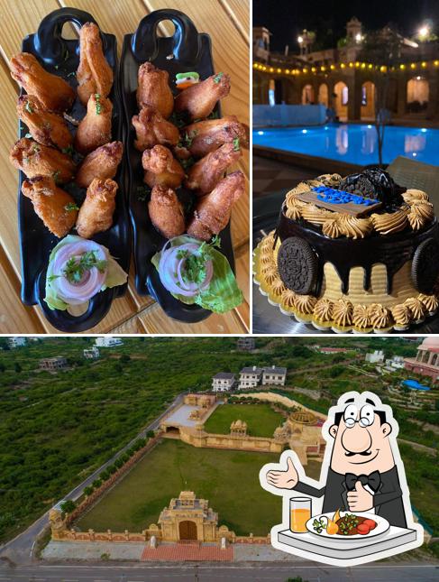 Check out the photo displaying food and exterior at Vijaygarh Palace