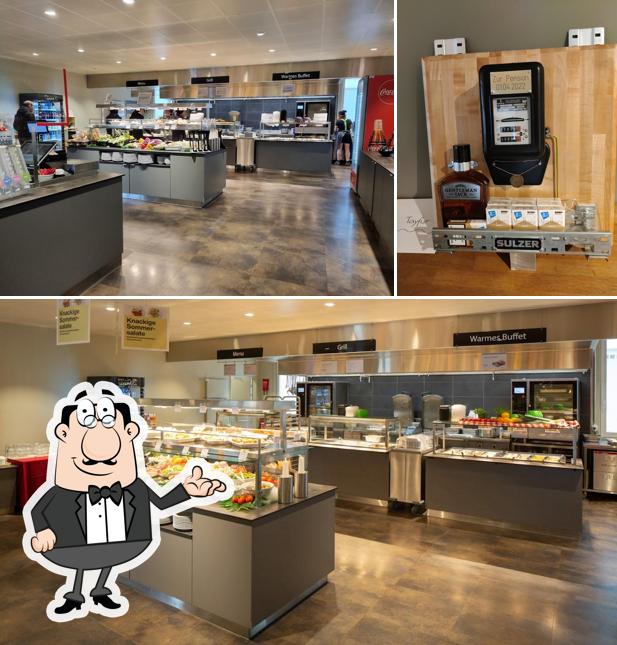 Gli interni di Restaurant Werk4