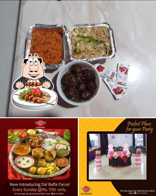 Meals at Tandoori Flame Restaurant