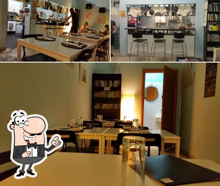 Gli interni di Maramao Bistrot