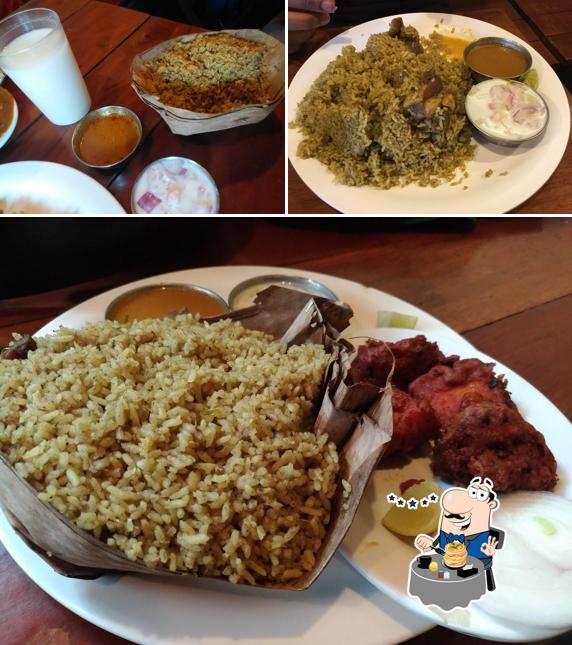 Food at Huliyappas Donne Biryani