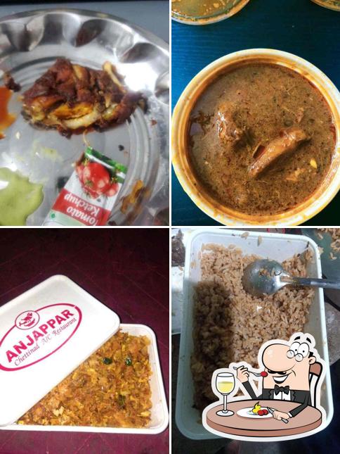 Food at Anjappar
