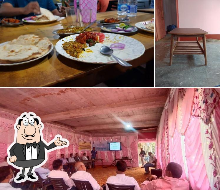 The interior of Apna Dhaba