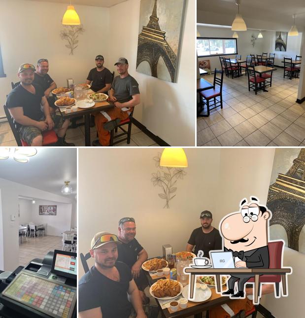 L'intérieur de Pizza07 val-david