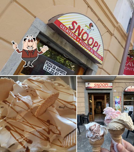 Cibo al Snoopi Gelateria