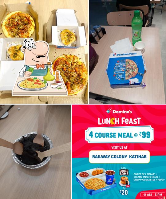 Food at Domino's Pizza Railway Colony, Katihar