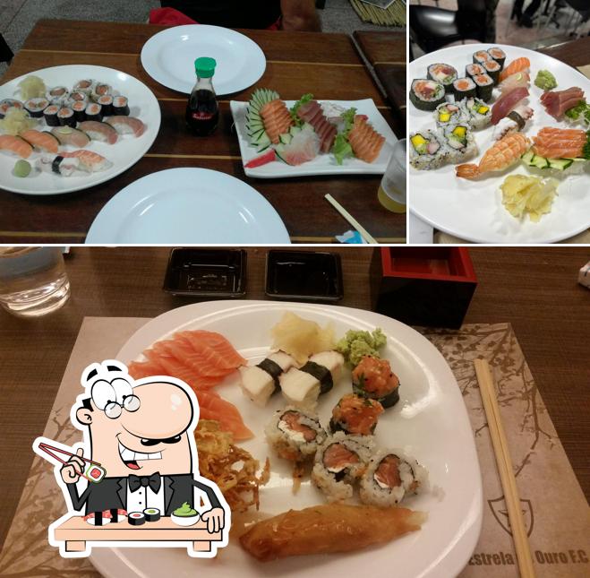 Sushi é a comida tradicional Japonesa