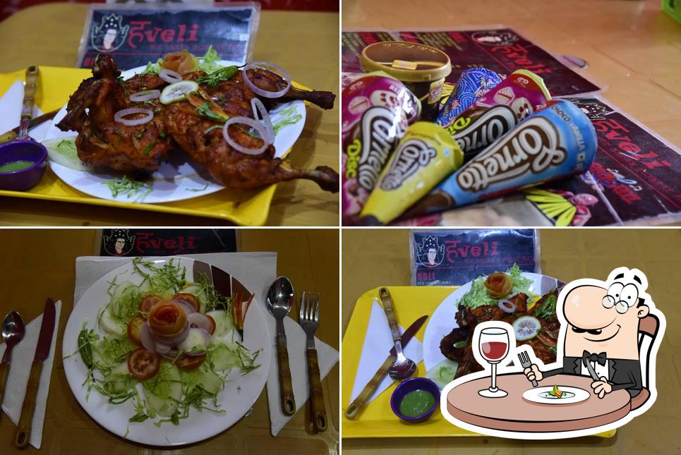 Food at Haveli,The house of Indian & Chinese cuisines