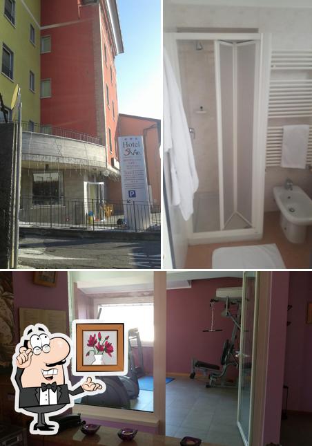 Gli interni di Hotel 5 Vie