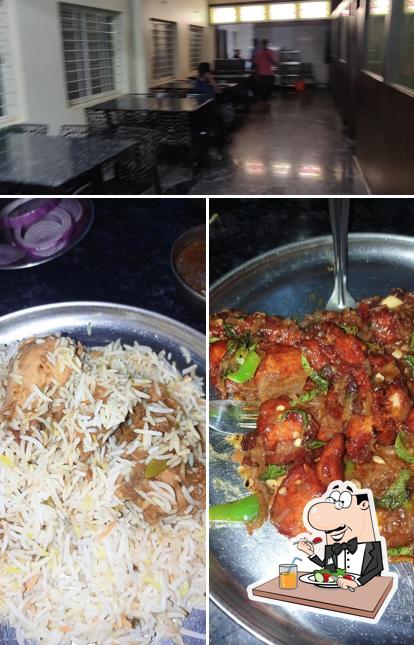Hotel New Durga Prasad is distinguished by food and interior