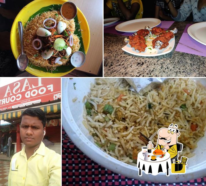 Food at Lasa Food Court Srinivasapuram
